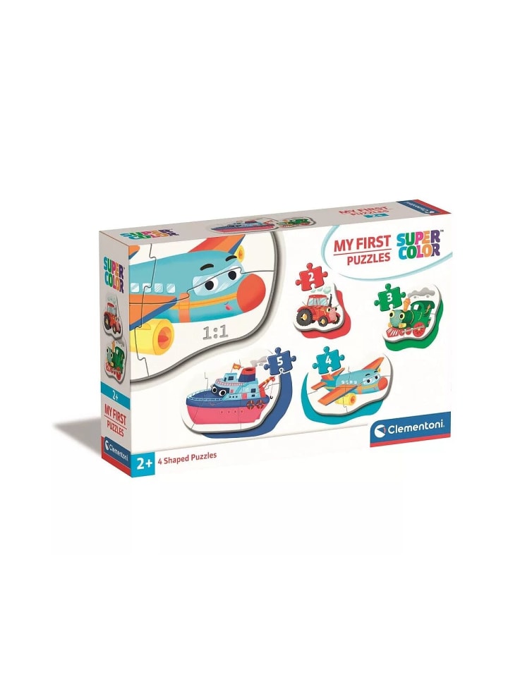 Fahrzeug My First Baby-Formen-Puzzle Clementoni