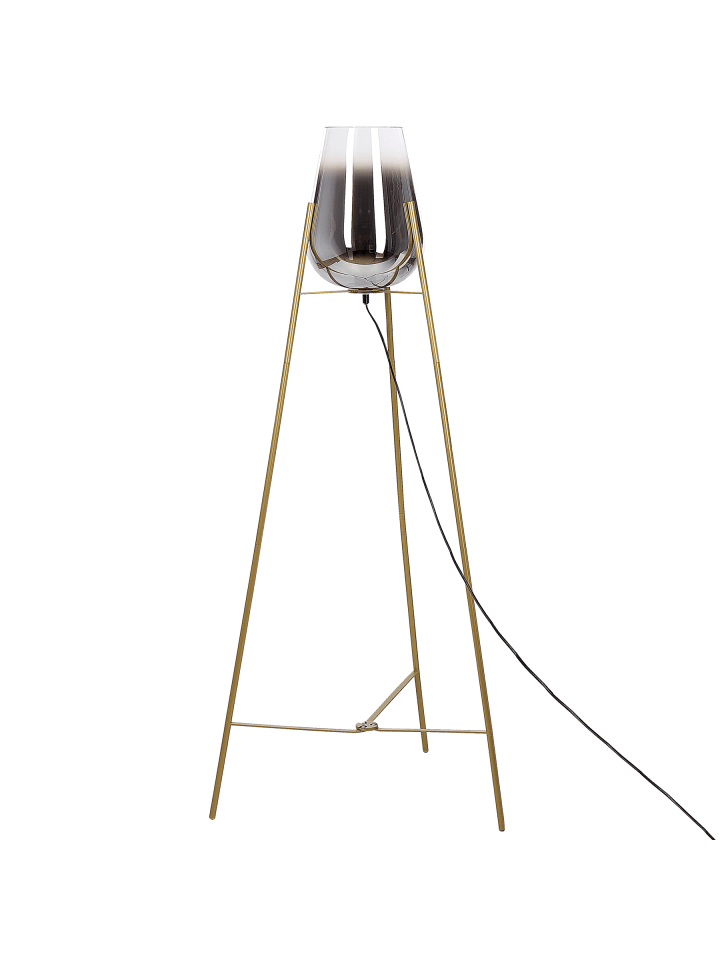 Stehleuchte MENA in Gold - (W) 55 x (H) 133 x (L) 55 cm