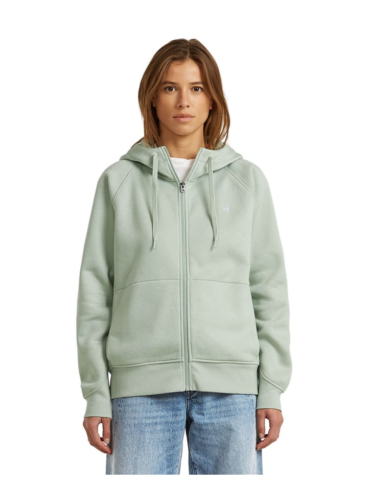 Premium Core 2.1 Zip Thru Sweater pale green
