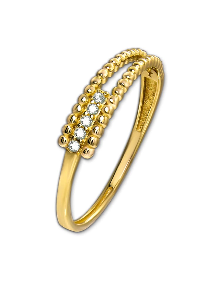 333 Gelbgold - 8 Karat Damen Ringe Fashion Fingerring 56 (17,8)
