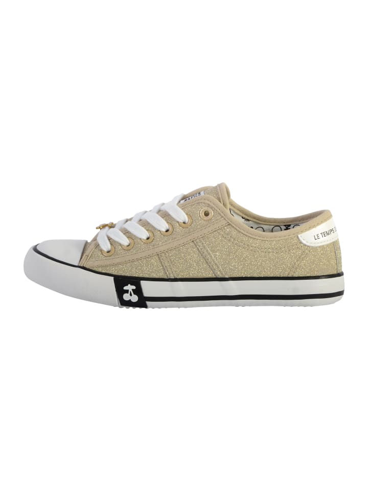 Easy-Sneaker Glitzer Gold