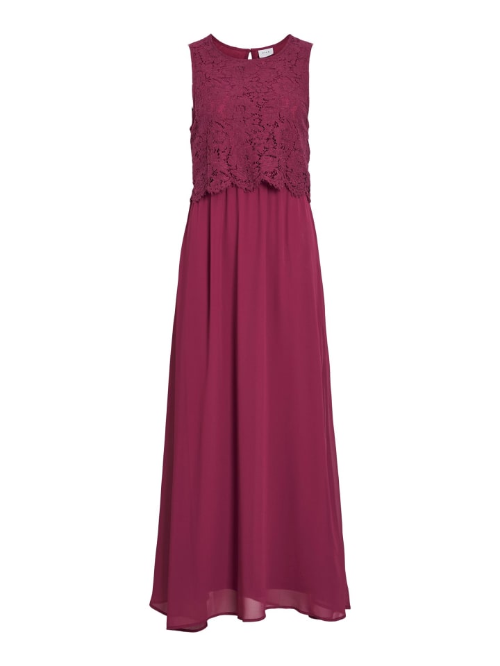 Maxikleid in Anemone
