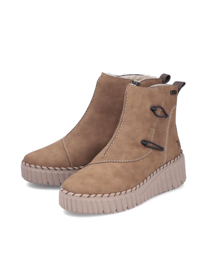 Stiefelette in braun