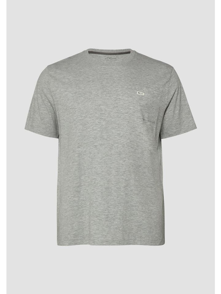 T-Shirt in 9400_grau meliert