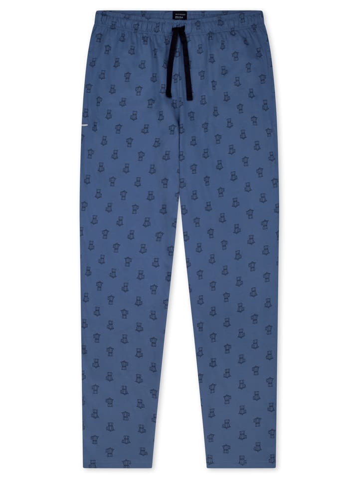 Pyjamahose Mix Relax in faded denim