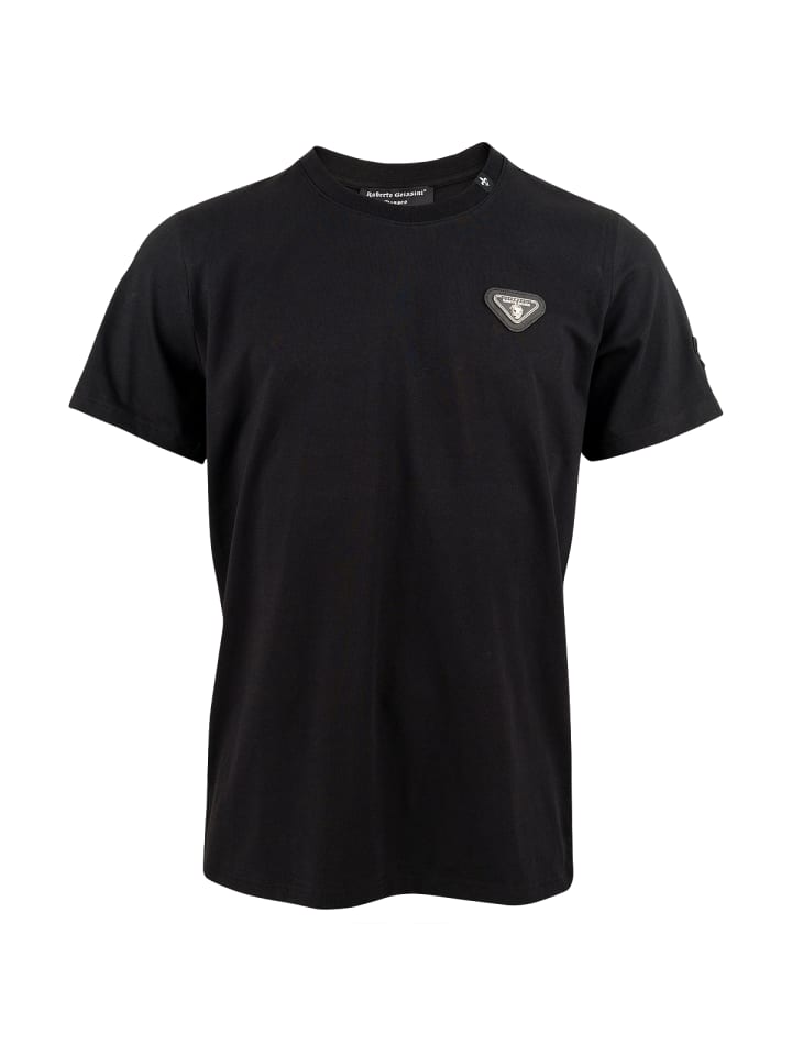 Ornament Cross T-Shirt Schwarz
