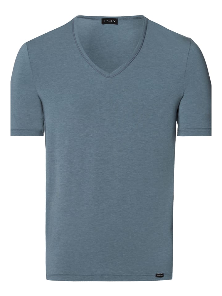 V-Shirt Natural Function in black clay
