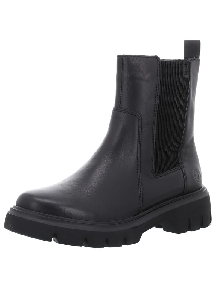 Stiefelette in schwarz