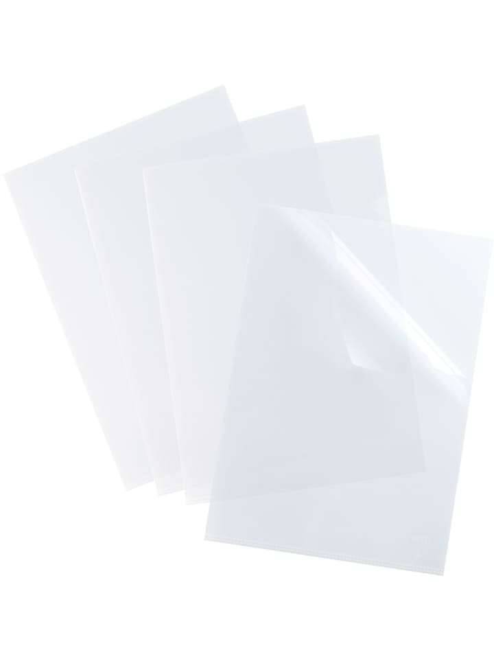 Sichthüllen A4 PP 120 mic farblos Packung mit 100 Stück