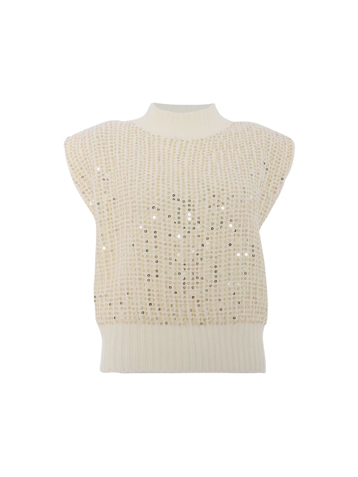 Damen Sweater in WOLLWEISS