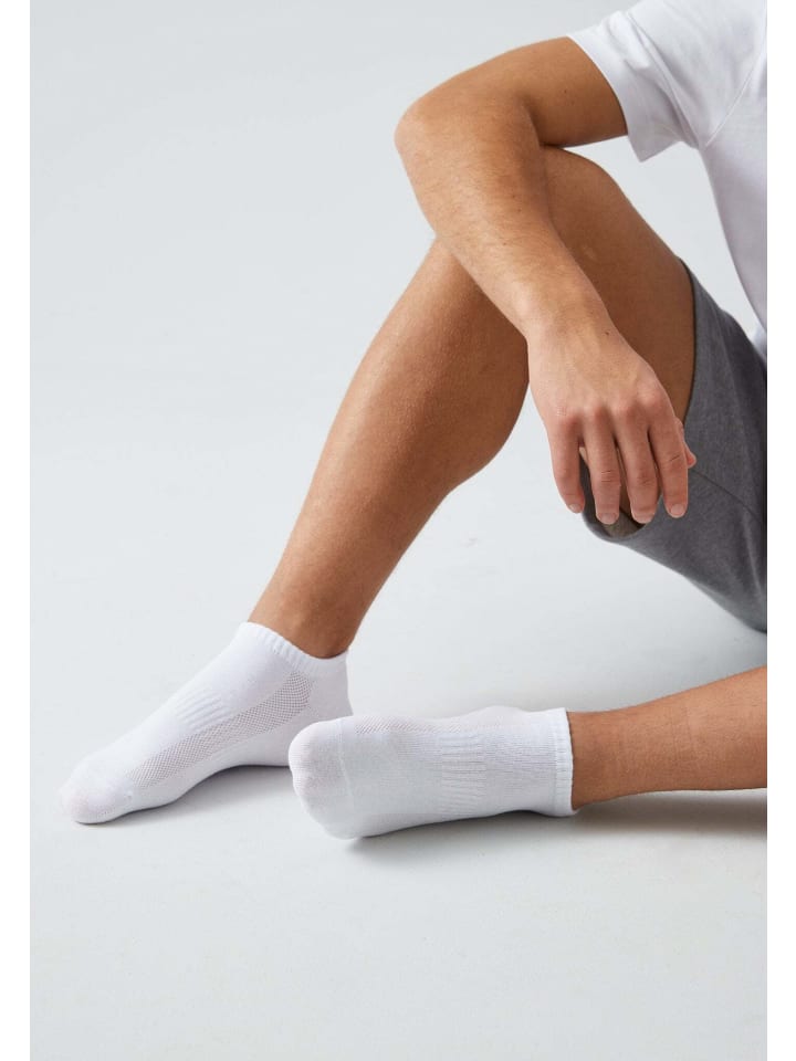 SNOCKS Sneaker Socken aus Bio-Baumwolle 6 Paar in Weiß günstig kaufen |  limango