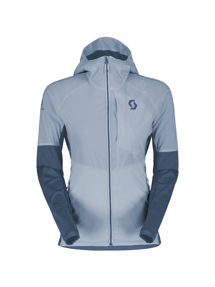W EXPLORAIR ALPHA HOODY in Blau