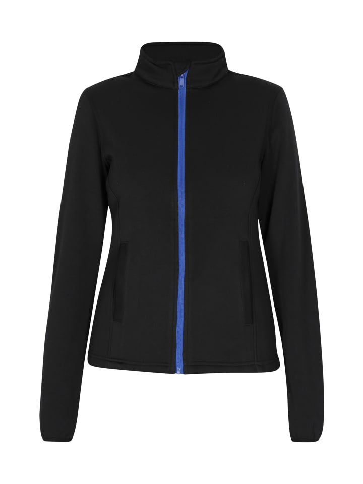Women Jacket in Schwarz Königsblau