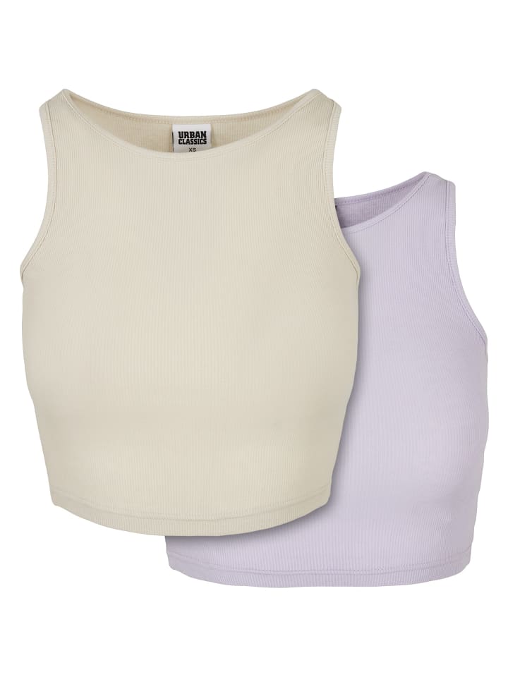 Tanks & Cami in softseagrass+lilac