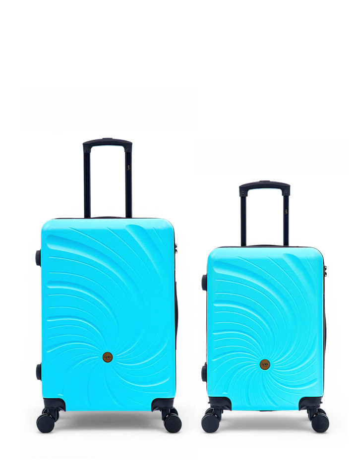 2 tlg. Kofferset SERENA in Hellblau (70L/43L)