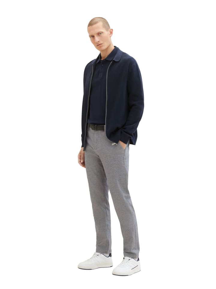 Stoffhose / Chino TRAVELER slim in Grau