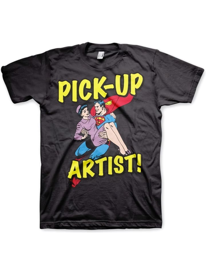 T-Shirt in Schwarz