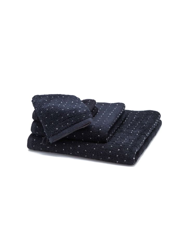 Handtuch Classic in Grau/schwarz