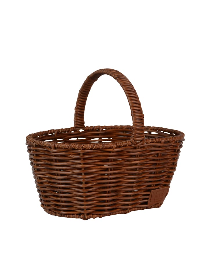 Einkaufskorb im Rattan-Look für Kinder in Braun