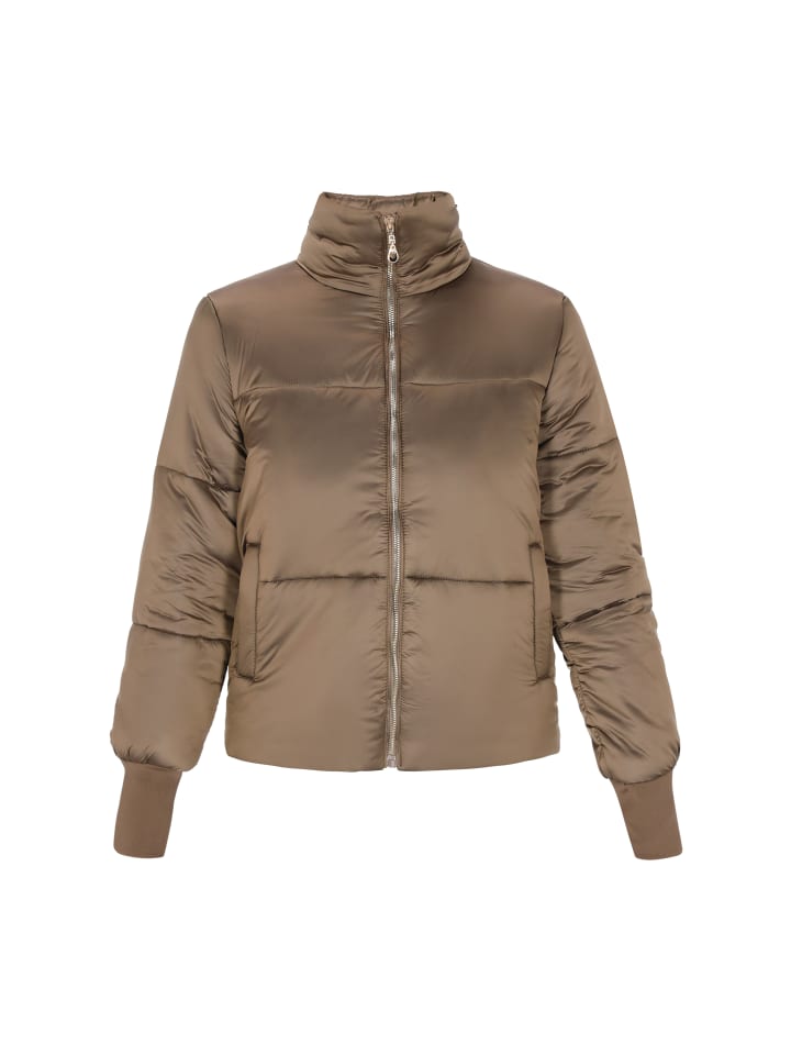 Women Jacket in brown bronze