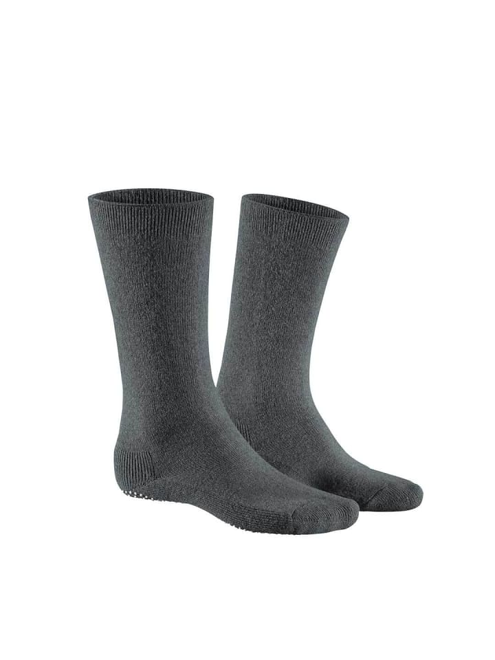 Socken Homesocks Abs antirutsch in Anthra mel.