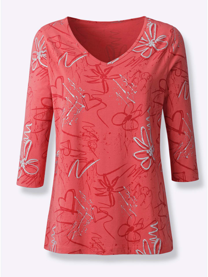 Shirt in grapefruit
