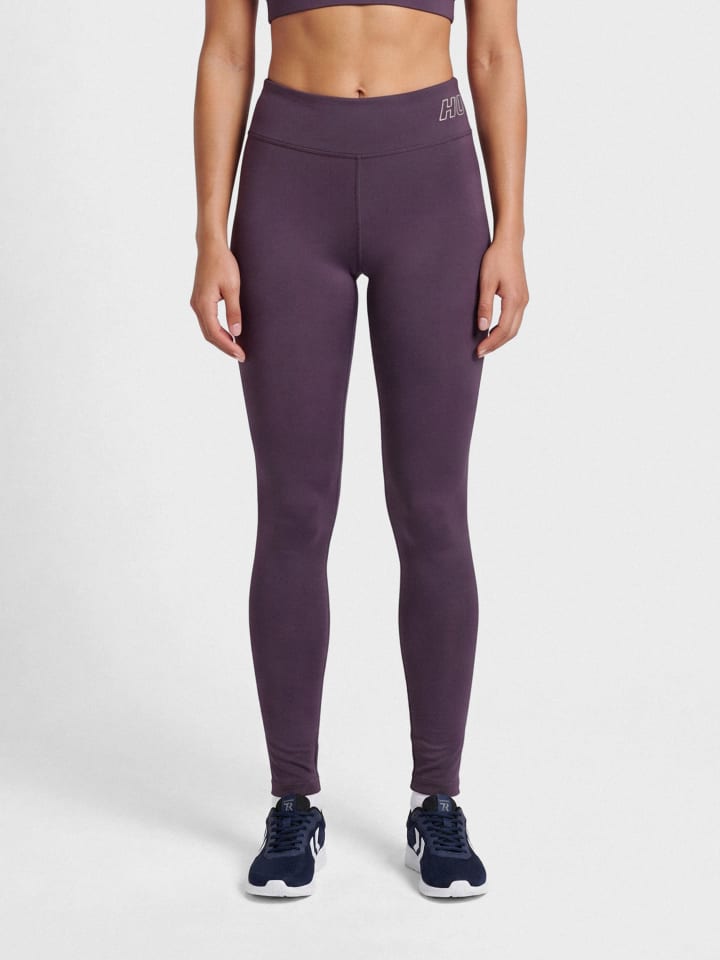 Leggings Hmlte Fundamental Damen in PLUM PERFECT