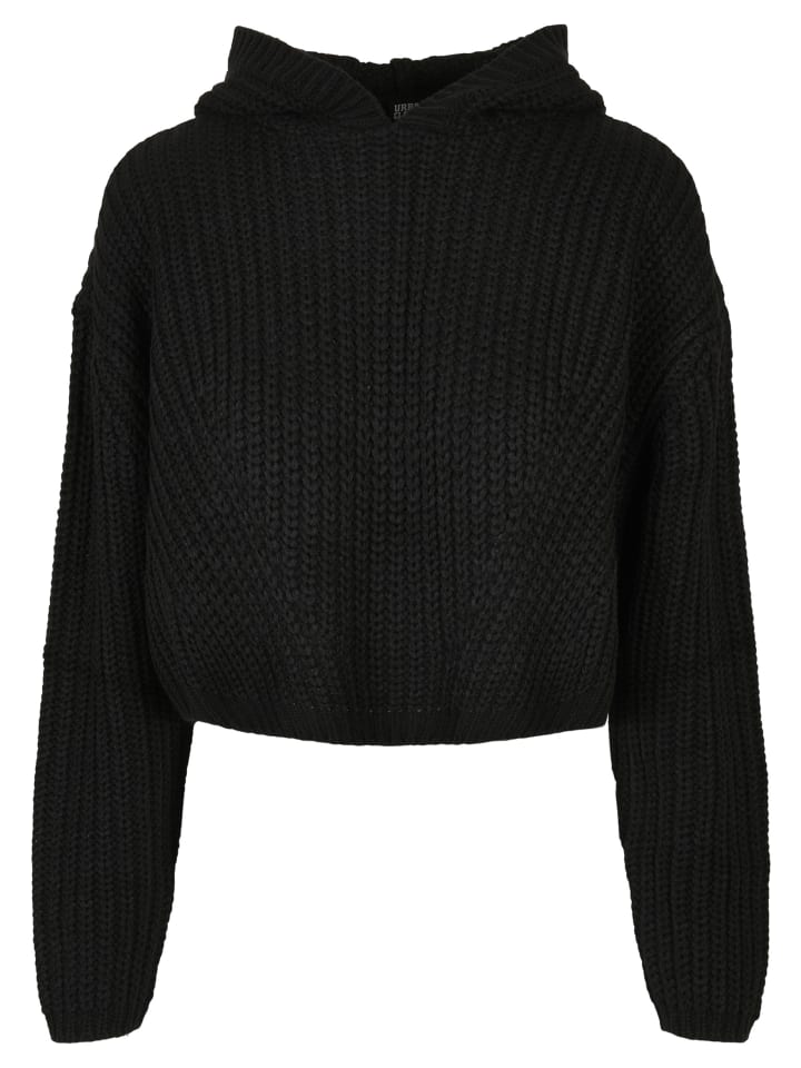 Crew Neck Jumper in black