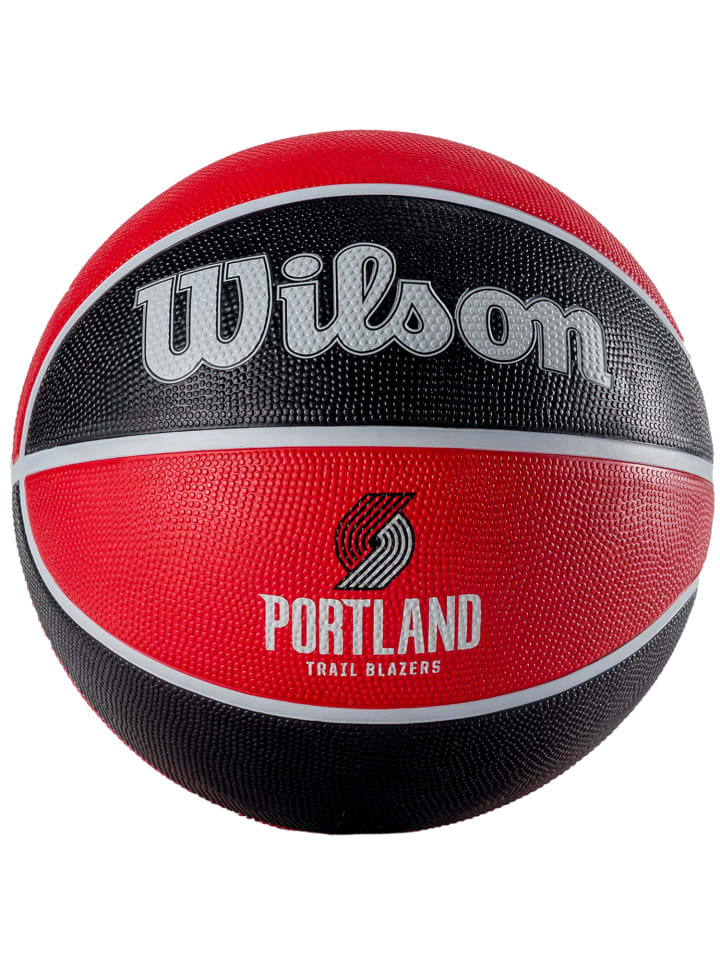 Wilson NBA Team Portland Trail Blazers Ball in Rot