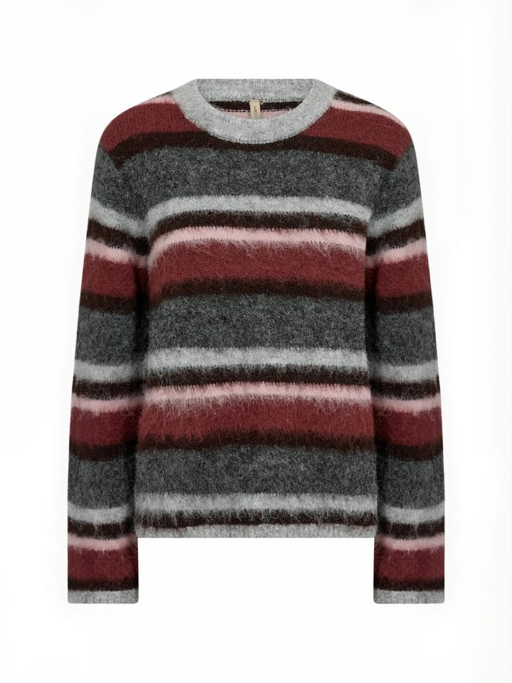 Pullover SC-HADIL in 94495C MADDER BROWN MEL COM