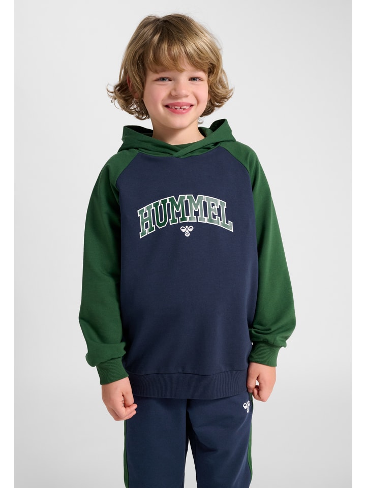 Kapuzenpullover Hmlessen Kinder in DRESS BLUES
