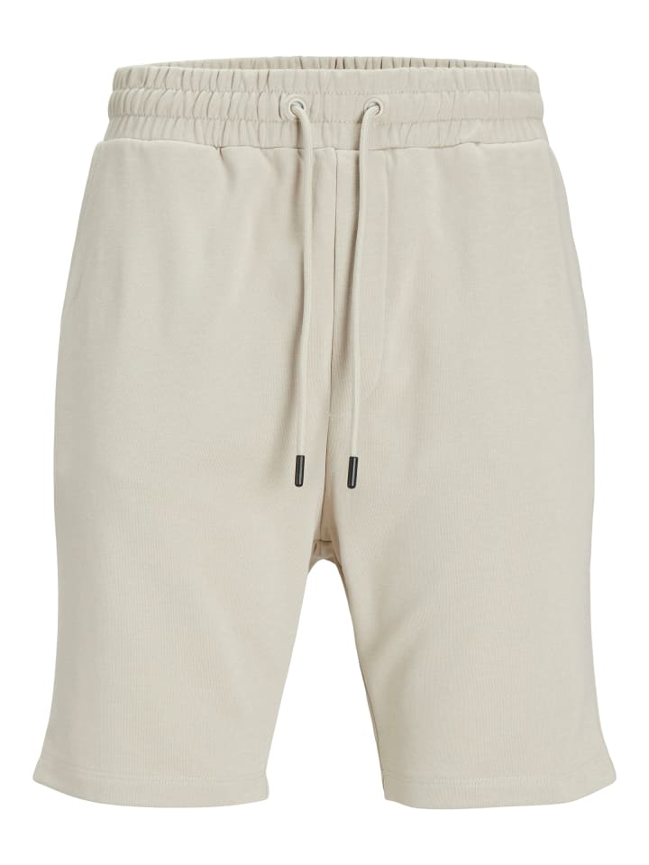 Bermuda Sweat Shorts Kurze Komfort Fit Hose in Sand