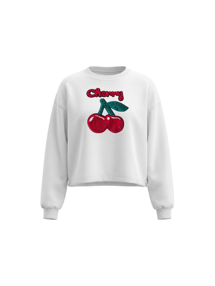 Women Sweatshirt in White