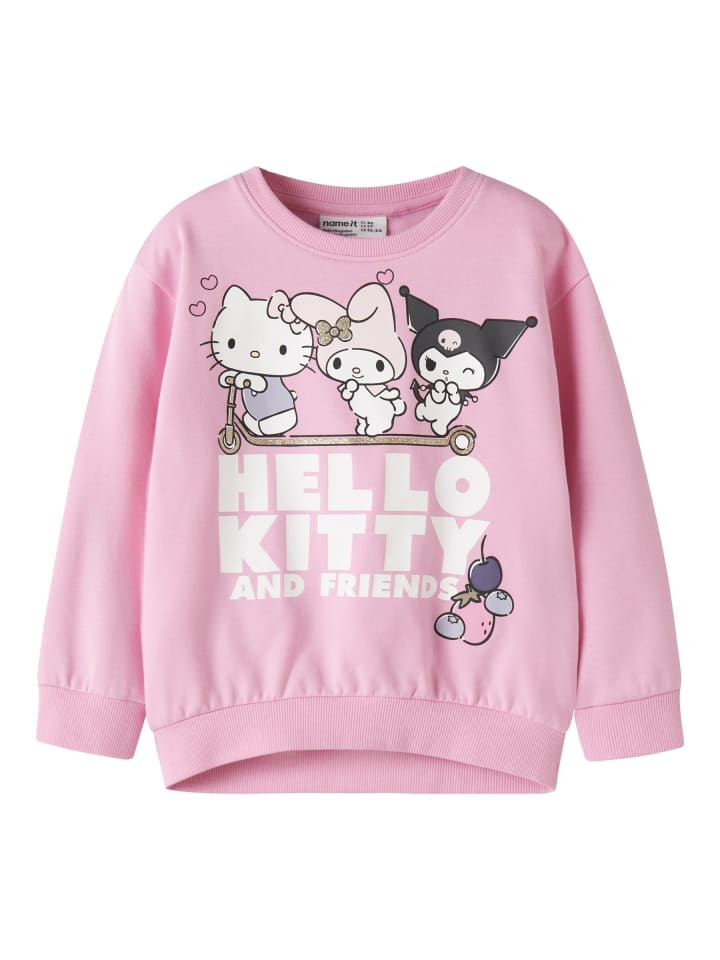 Sweatshirt in Begonia Pink1