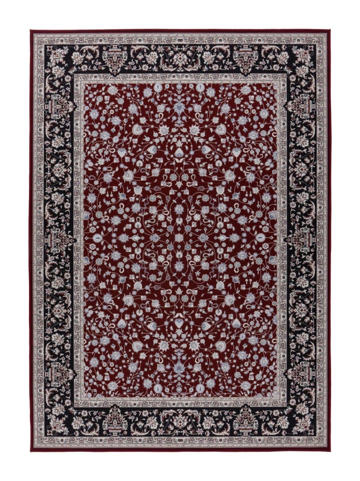Kurzflor Teppich Rhea 225 in Rot