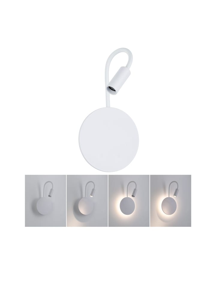 LED Akkuwandleuchte Miora 2700K 80lm / 50lm 3,7V 0,6W / 0,7W dimmbar Weiß
