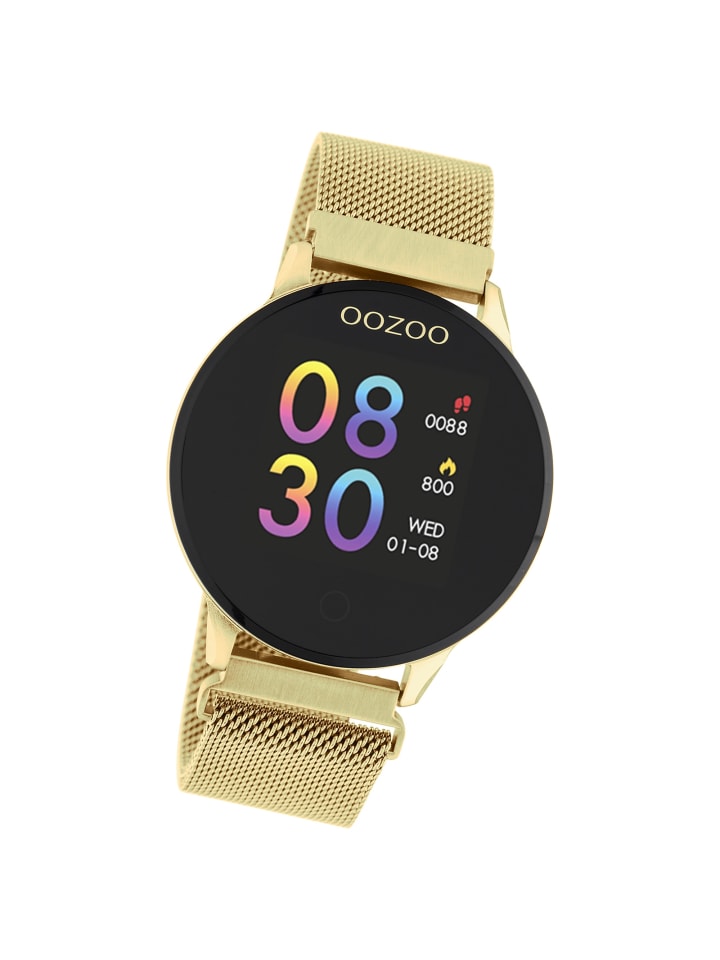Multifunktion-Smartwatch Oozoo Smartwatches gold groß (ca. 43mm)