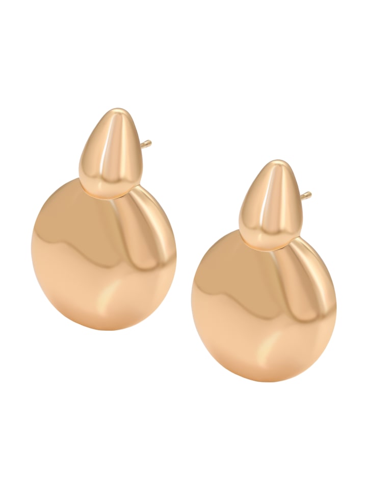 Women Earrings in Rose Gold