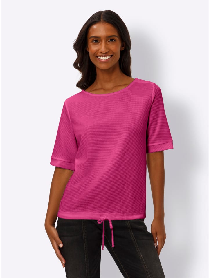 Shirt in fuchsia