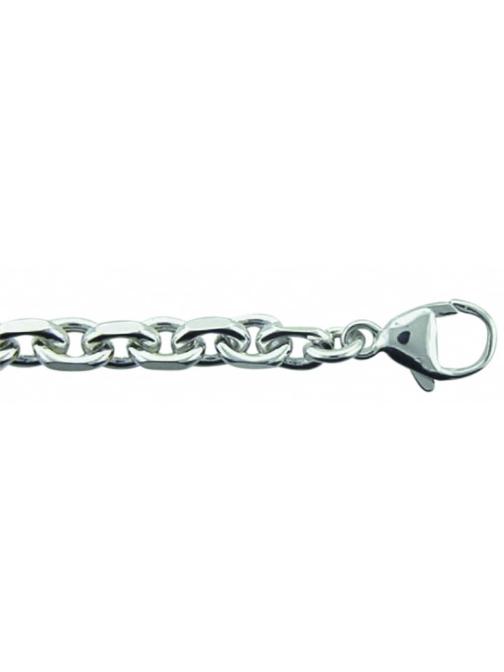 Damen 925 Silber Anker Armband 19 cm Ø 4,7 mm in silber