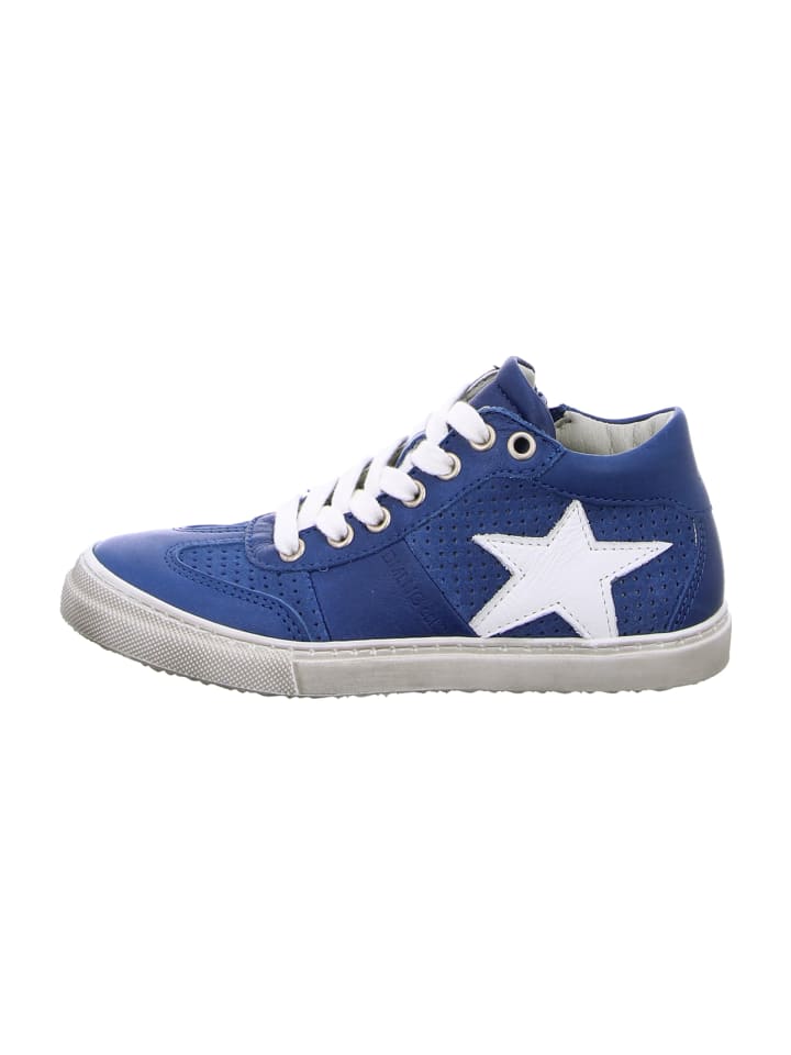 Sneaker High in Blau