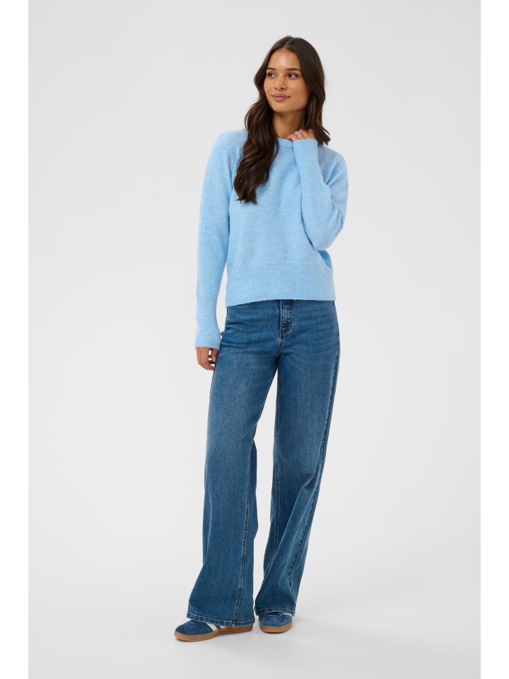 Strickpullover KAniel Regular fit in Powder Blue Melange