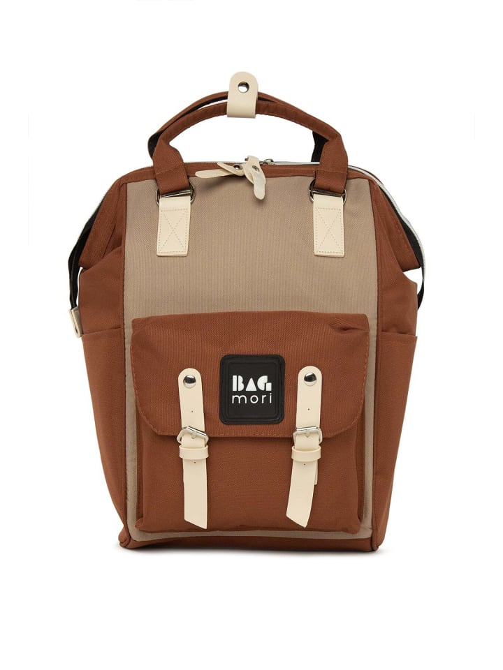 Wickeltasche - Schultertasche in Camel