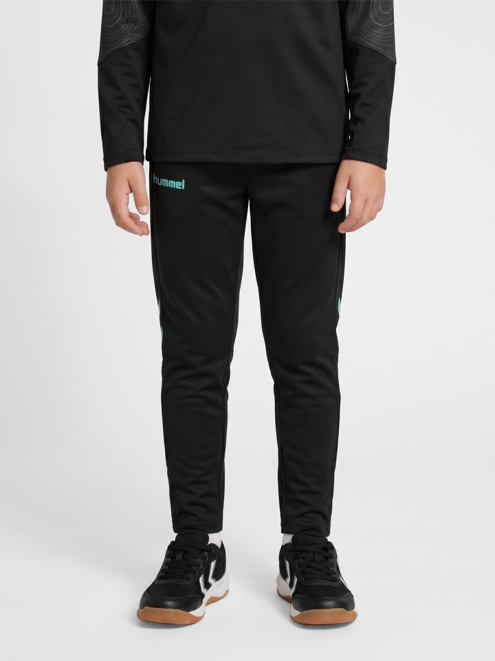 Hose Hmlblaze Kinder in BLACK/POOL BLUE