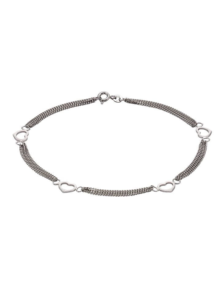 925/- Sterling Silber in weiß