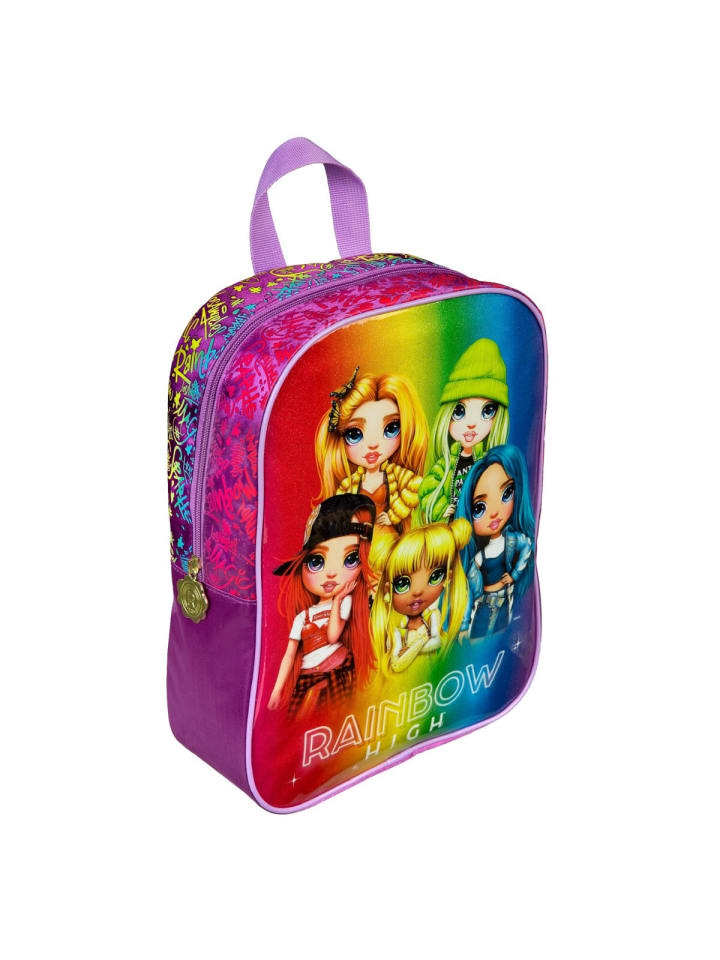 Rainbow High Rucksack Bunter Rucksack Schultasche im Rainbow in Mehrfabrig