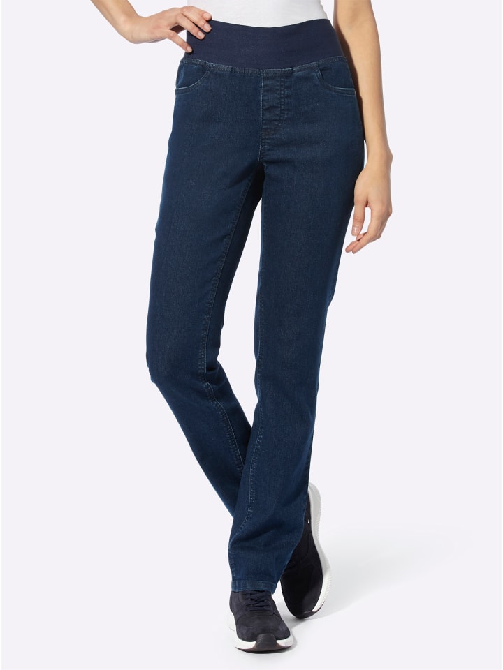 Jeans in dark blue