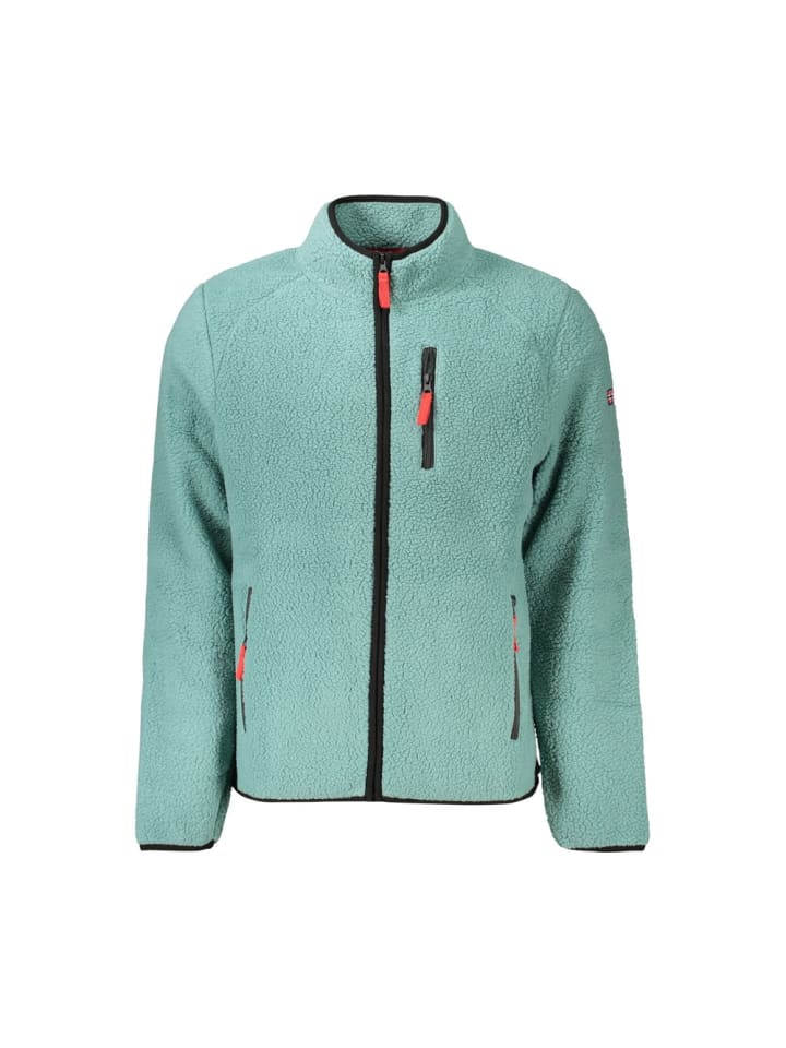 Grün Polyester Herren Sweatshirt
