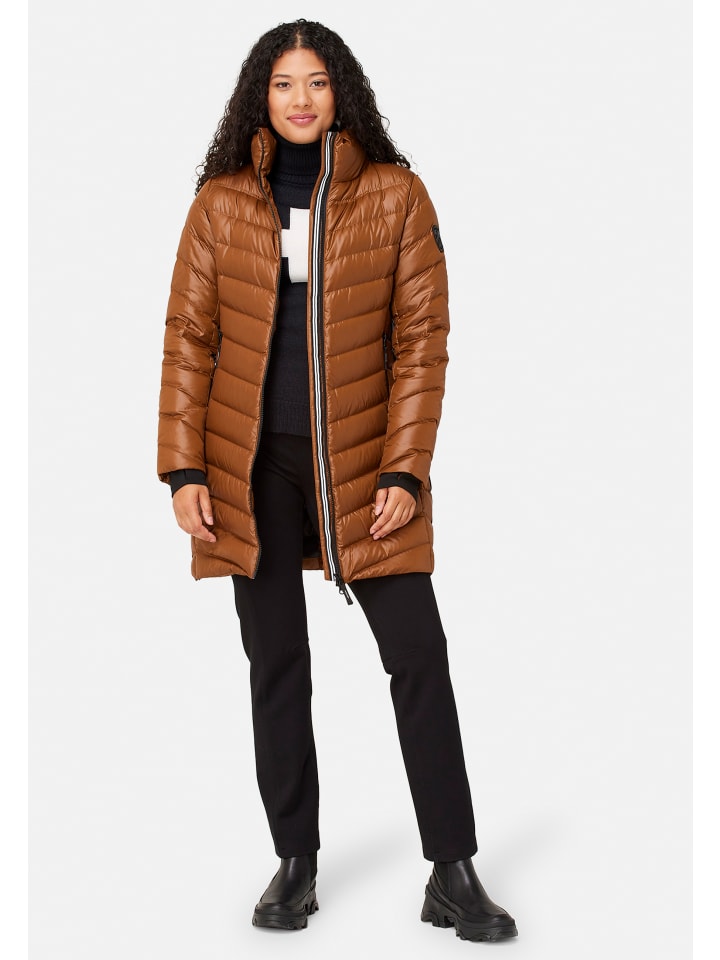 Daunenjacke Compass Long Down Jacket in pecan