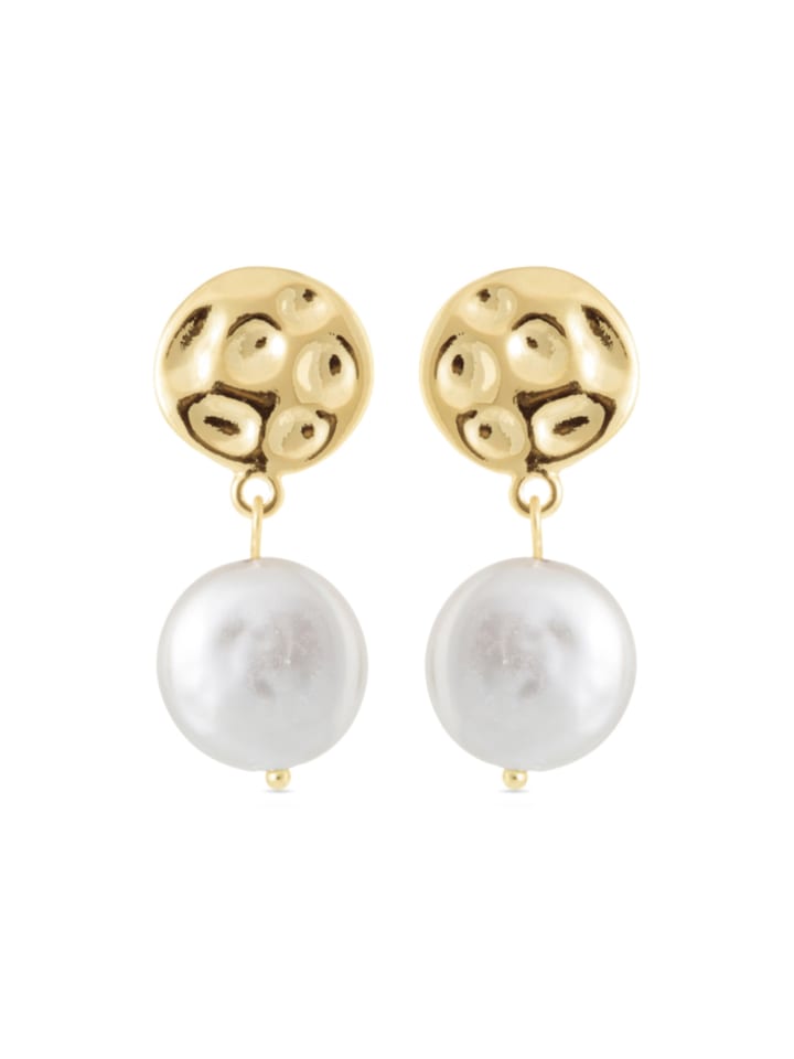 Ohrringe Durdana mit 18 Karat Gelbgold-Finish-DURDANA